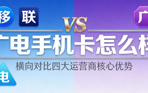 广电手机卡和移动联通电信对比：有哪些优势和劣势？全面分析