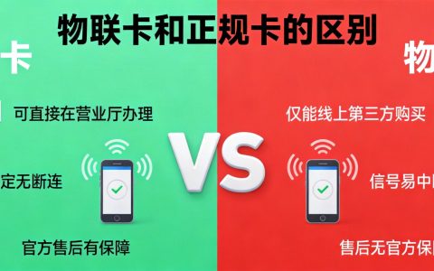 物联卡和正规卡的区别，看完不再被套路