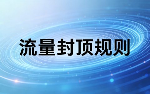 什么是流量封顶