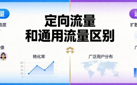 定向流量和通用流量区别：哪个更划算？2026最全解析
