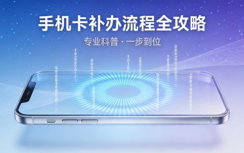 手机卡丢失或损坏怎么补办？线上线下全攻略（2026版）