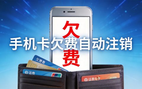 手机卡欠费