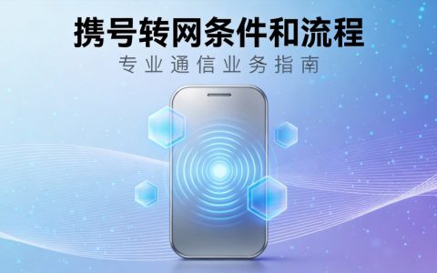 携号转网条件和流程：2026年最新操作指南