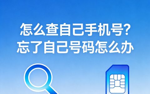怎么查自己手机号？忘了自己号码怎么办