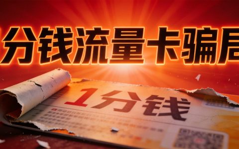 1分钱流量卡骗局：2026最新诈骗套路揭秘