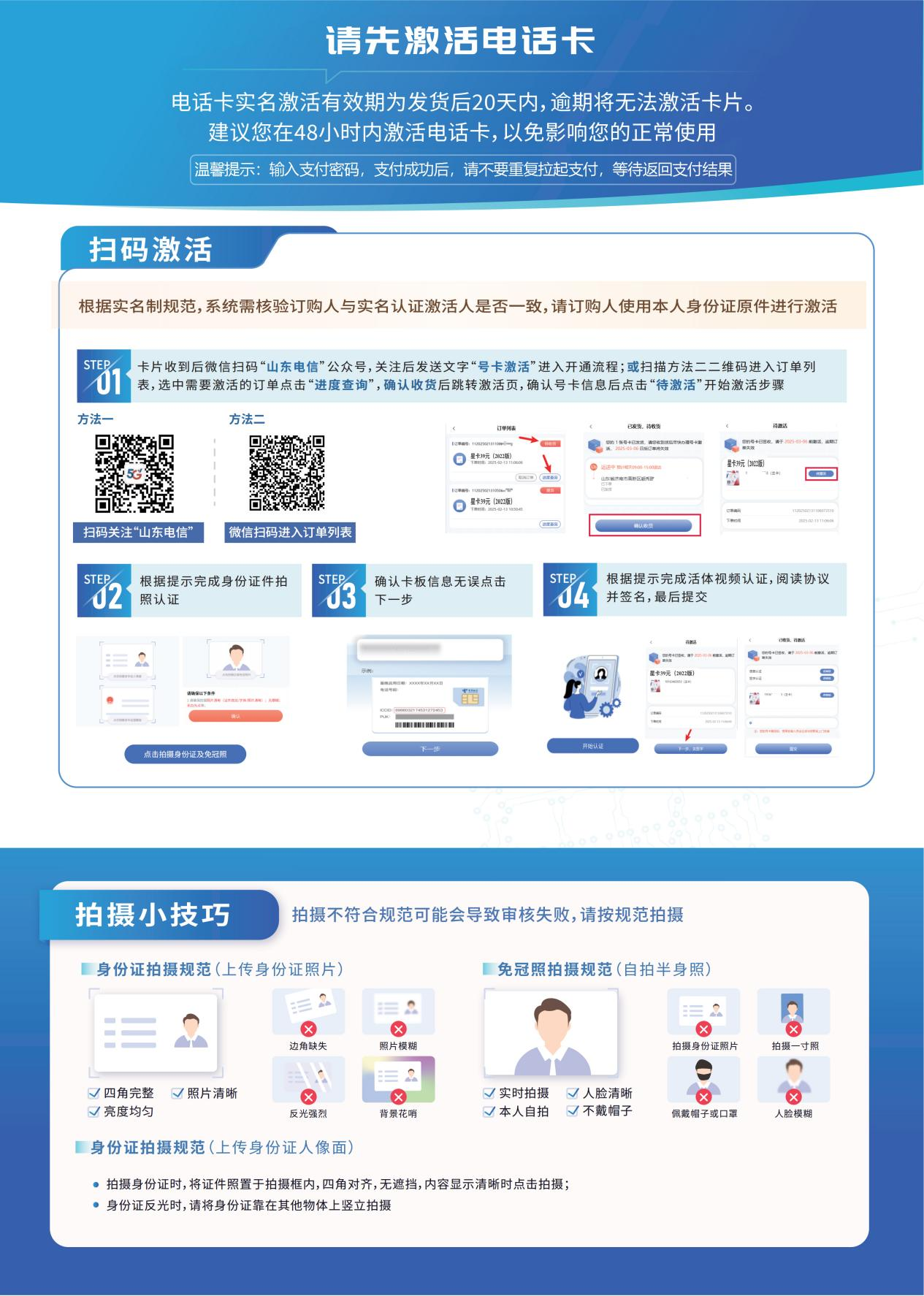 电信飞艺卡【29元205G】【仅发山东】