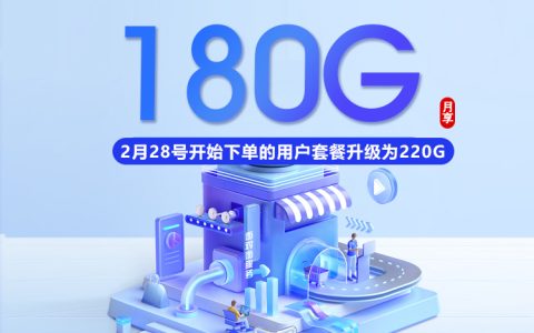 广州联通专享卡【长期38元180G】