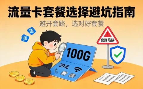 2026年流量卡套餐怎么选？19元到59元全价位避坑指南