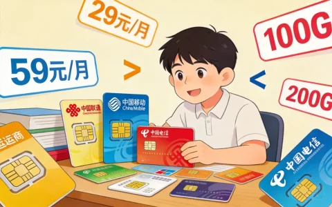 2026流量卡推荐：怎么选最适合自己的套餐