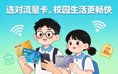 学生党办什么手机卡最划算？性价比高的选择