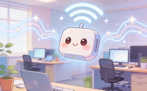 随身wifi在公司办公用网速慢怎么办？5个优化技巧实测有效