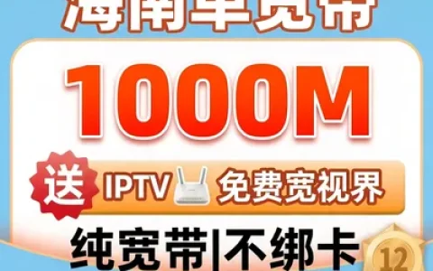 海南联通1000M单宽带产品