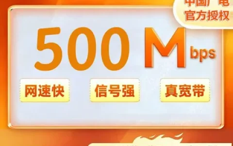 安徽合肥广电500M一年700元