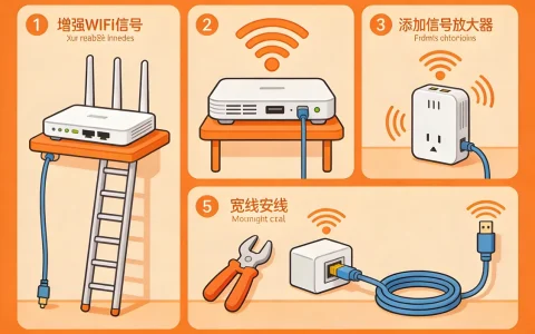 WiFi信号弱怎么增强？三个方法提升覆盖