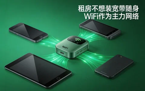 租房不想装宽带？随身WiFi作为主力网络