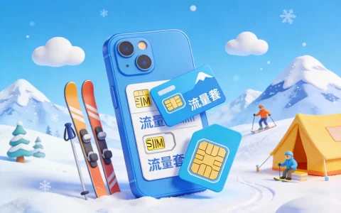 冬季户外活动流量卡推荐：滑雪露营网络保障
