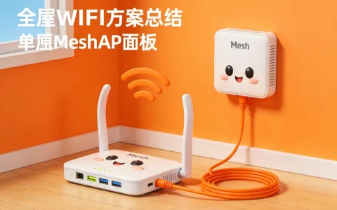 全屋WiFi方案总结：单路由、Mesh、AP面板各适用什么场景